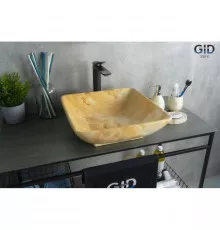 Раковина 41,5х41,5 см GID Stone Edition Mnc179