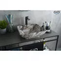 Раковина 41,5х41,5 см GID Stone Edition Mnc181