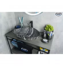 Раковина 59х39 см GID Stone Edition Mnc206