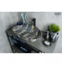 Раковина 59х39 см GID Stone Edition Mnc207