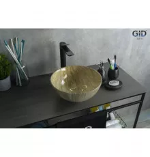 Раковина 32х32 см GID Stone Edition Mnc488