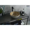 Раковина 32х32 см GID Stone Edition Mnc489