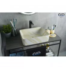 Раковина 48х37 см GID Stone Edition Mnc600