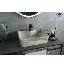 Раковина 48х37 см GID Stone Edition Mnc605