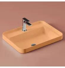 Раковина 60,5x45,5 см Artceram Fuori Scala TFL034 13 00 arancio cammeo x1