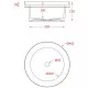 Купить Раковина 40,3x40,3 см Artceram Fuori Scala TFL032 13 00 в магазине сантехники Santeh-Crystal.ru