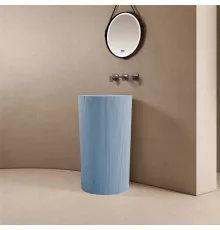 Раковина напольная 50х50 см Abber Stein AS2501Blau