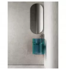 Раковина 42,2х42,2 см Abber Kristall AT2705Aquamarin