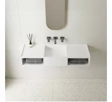Раковина 120x40 см Vincea VWB-6S212MW