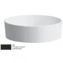 Раковина-чаша 42 см, глянцевый черный Laufen Kartell by Laufen 8.1233.1.020.112.1
