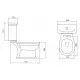 Приобрести Бачок для унитаза 3/4,5 л BelBagno Boheme BB115T в магазине сантехники Santeh-Crystal.ru
