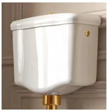 Механизм слива одинарный для бачка золото Kerasan 751391