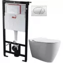 Комплект подвесной унитаз Bien Mineral MNKA052N1VP0W3000 + система инсталляции AlcaPlast AM101/11203:1RUSSETM71