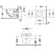 Заказать Комплект подвесной унитаз Duravit Starck 3 2200090000 + 0063810000 + система инсталляции Villeroy & Boch 92246100 в магазине сантехники Santeh-Crystal.ru
