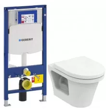 Комплект подвесной унитаз Toto CF CW132Y#NW1 + VC130 + система инсталляции Geberit 111.300.00.5