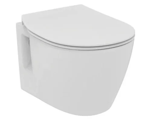 Приобрести Комплект подвесной унитаз Ideal Standard Connect Space E804601 + E772401 + система инсталляции Geberit 111.300.00.5 в магазине сантехники Santeh-Crystal.ru