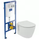 Комплект подвесной унитаз Ideal Standard Connect Space E804601 + E772401 + система инсталляции Villeroy & Boch 92246100