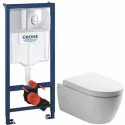 Комплект подвесной унитаз SSWW CT2038V + система инсталляции Grohe 38721001 Комплект подвесной унитаз SSWW CT2038V + система инсталляции Grohe 38721001