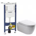 Комплект подвесной унитаз SSWW CT2038V + система инсталляции Geberit 458.125.11.1 Комплект подвесной унитаз SSWW CT2038V + система инсталляции Geberit 458.125.11.1
