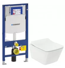 Комплект подвесной унитаз Toto SP CW532Y + TC512F + система инсталляции Geberit 111.300.00.5