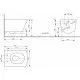 Заказать Комплект подвесной унитаз Toto SP CW532Y + TC512F + система инсталляции Geberit 111.362.00.5 в магазине сантехники Santeh-Crystal.ru