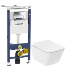 Комплект подвесной унитаз Toto SP CW532Y + TC512F + система инсталляции Geberit 458.125.21.1