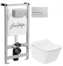 Комплект подвесной унитаз Toto SP CW532Y + TC512F + система инсталляции Jacob Delafon E5504-NF + E4326-CP