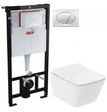 Комплект подвесной унитаз Toto SP CW532Y + TC512F + система инсталляции AlcaPlast AM101/11203:1RUSSETM71