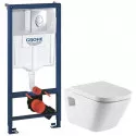 Комплект подвесной унитаз Roca The Gap 346477000 + 801472004 + система инсталляции Grohe 38721001 Комплект подвесной унитаз Roca The Gap 346477000 + 801472004 + система инсталляции Grohe 38721001