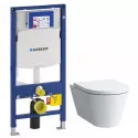 Комплект подвесной унитаз Laufen Kartell by Laufen  8.2033.6.000.000.1 + 8.9133.1.000.000.1 + система инсталляции Geberit 111.300.00.5