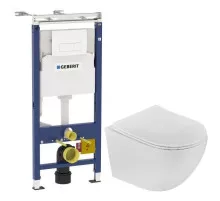 Комплект подвесной унитаз Teka Manacor 11.732.00.02 + система инсталляции Geberit 458.125.11.1
