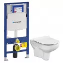 Комплект подвесной унитаз Cersanit City MZ-CITY-COn-S-DL + система инсталляции Geberit 111.300.00.5