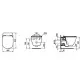 Заказать Комплект подвесной унитаз Ideal Standard Tesi T007901 + T352701 + система инсталляции Tece 9300302 + 9240921 в магазине сантехники Santeh-Crystal.ru