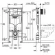 Купить Комплект подвесной унитаз Ideal Standard Tesi T007901 + T352701 + система инсталляции Grohe 38721001 в магазине сантехники Santeh-Crystal.ru