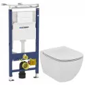 Комплект подвесной унитаз Ideal Standard Tesi T007901 + T352701 + система инсталляции Geberit 458.125.11.1