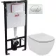 Купить Комплект подвесной унитаз Ideal Standard Tesi T007901 + T352701 + система инсталляции AlcaPlast AM101/11203:1RUSSETM71 в магазине сантехники Santeh-Crystal.ru