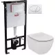 Купить Комплект подвесной унитаз Ideal Standard Tesi T007901 + T352701 + система инсталляции AlcaPlast AM101/11203:1RUSSETM70 в магазине сантехники Santeh-Crystal.ru