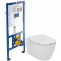 Комплект подвесной унитаз Ideal Standard Connect E771801 + E772401 + система инсталляции Villeroy & Boch 92246100