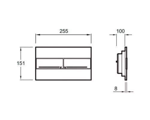 Заказать Комплект подвесной унитаз Jacob Delafon Struktura EDF102-00 + E4272-00 + система инсталляции Jacob Delafon E5504-NF + E4316-00 в магазине сантехники Santeh-Crystal.ru