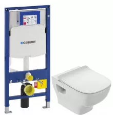 Комплект подвесной унитаз Jacob Delafon Struktura EDF102-00 + E70025-00 + система инсталляции Geberit 111.300.00.5