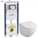 Комплект подвесной унитаз OWL 1975 Vind OWLT190302 + система инсталляции Geberit 111.362.00.5