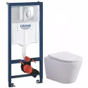 Комплект подвесной унитаз Esbano Clavel ESUPCLAVW + система инсталляции Grohe 38721001 Комплект подвесной унитаз Esbano Clavel ESUPCLAVW + система инсталляции Grohe 38721001