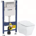 Комплект подвесной унитаз Creavit Bull BL320-11CB00E-0000 + KC0603.01.0000E + система инсталляции Geberit 458.124.21.1