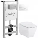 Комплект подвесной унитаз Creavit Bull BL320-11CB00E-0000 + KC0603.01.0000E + система инсталляции Jacob Delafon E5504-NF + E4326-00