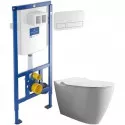 Комплект подвесной унитаз Bien Mineral MNKA052N1VP0W3000 + система инсталляции Villeroy & Boch 92246100 + 92249068