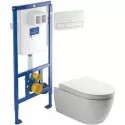 Комплект подвесной унитаз SSWW CT2038V + система инсталляции Villeroy & Boch 92246100 + 92249068 Комплект подвесной унитаз SSWW CT2038V + система инсталляции Villeroy & Boch 92246100 + 92249068