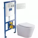 Комплект подвесной унитаз Esbano Clavel ESUPCLAVW + система инсталляции Villeroy & Boch 92246100 + 92249068 Комплект подвесной унитаз Esbano Clavel ESUPCLAVW + система инсталляции Villeroy & Boch 92246100 + 92249068