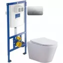 Комплект подвесной унитаз Esbano Clavel ESUPCLAVW + система инсталляции Villeroy & Boch 92246100 + 92249061 Комплект подвесной унитаз Esbano Clavel ESUPCLAVW + система инсталляции Villeroy & Boch 92246100 + 92249061