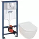 Купить Комплект подвесной унитаз Serel Smart SM25SL + система инсталляции Grohe 38721001 в магазине сантехники Santeh-Crystal.ru