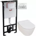 Комплект подвесной унитаз Serel Smart SM25SL + система инсталляции AlcaPlast AM101/11203:1RUSSETM71 Комплект подвесной унитаз Serel Smart SM25SL + система инсталляции AlcaPlast AM101/11203:1RUSSETM71